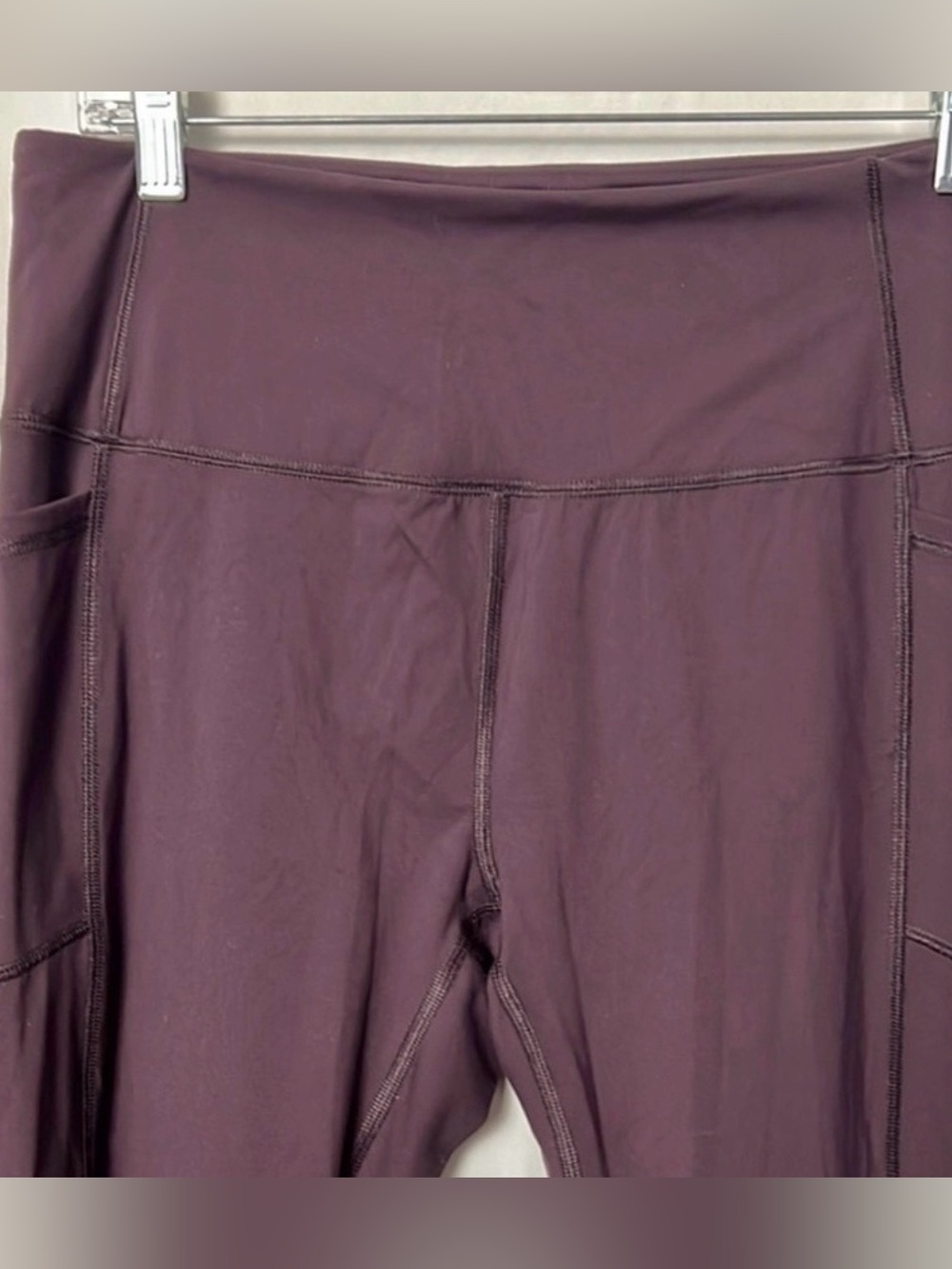 RBX Purple High Waisted Crop Leggings Size XL - Picture 2 of 5